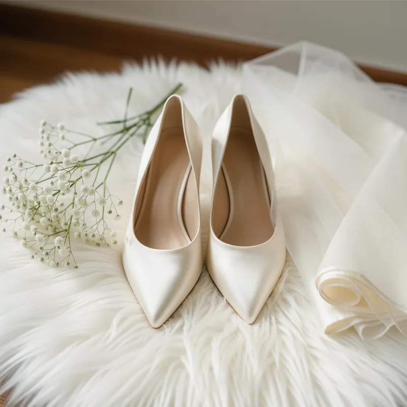 Chaussures de mariée : bien choisir pour tenir la journée